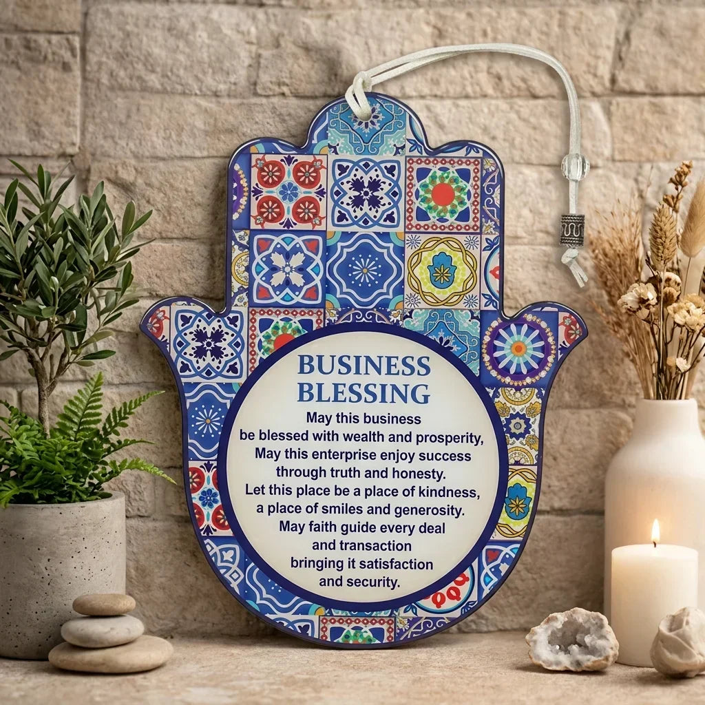 Hamsa Wall Decor from Israel – Ancient Protection and Blessing for Your Home