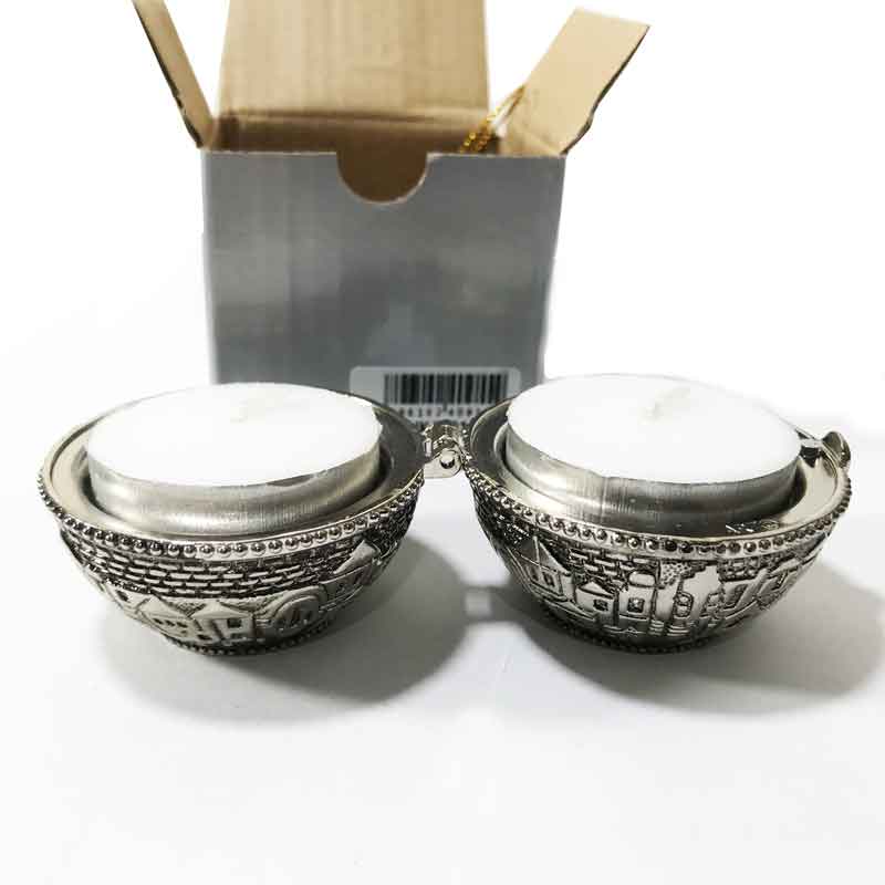 פמוטי נסיעה פיוטר "ירושלים" - צורת כדור 5 ס"מ