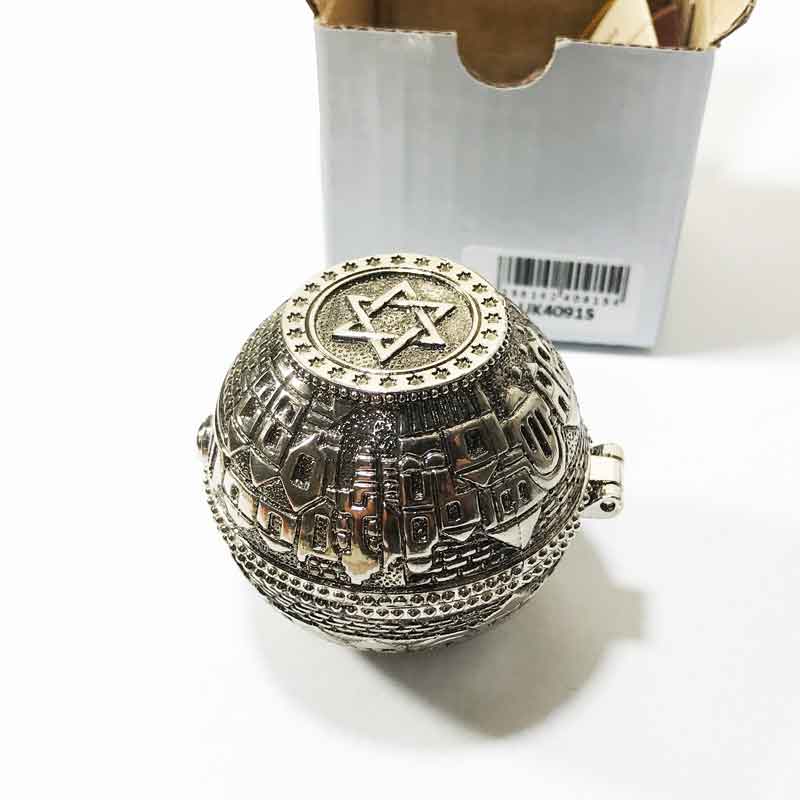 פמוטי נסיעה פיוטר "ירושלים" - צורת כדור 5 ס"מ