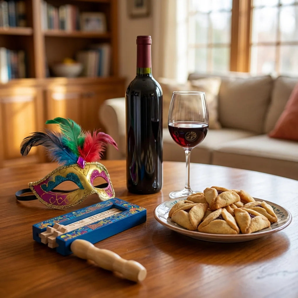 New! Large (39 cm) Sephardic Megillah House made of mahogany wood with stunning decorations + elegant leather