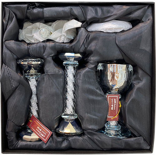 אריזת סט קידוש, קריסטל, קופסא מתנה