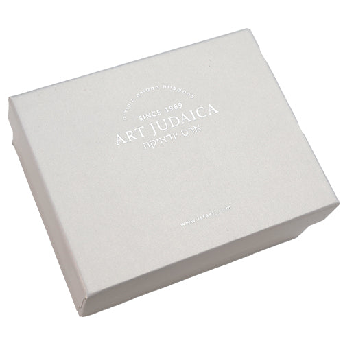 פמוטי יציקת קריסטל גדולים (34 ס"מ) ומהודרים גוון שקוף