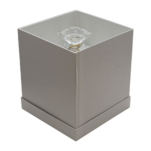 פמוט 7 קנים גדול (46 ס"מ) מהודר מקריסטל