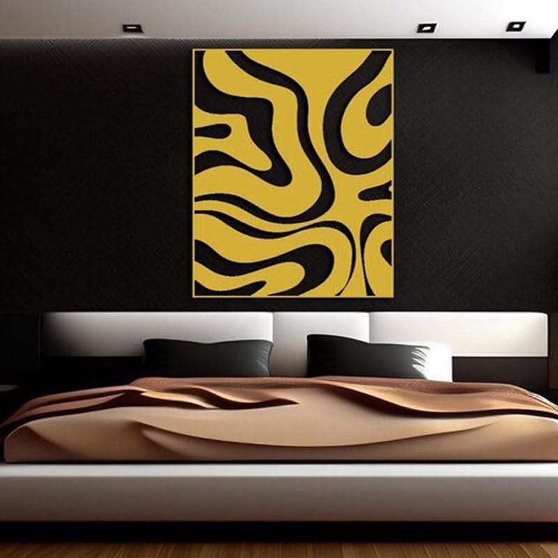 מתלה קיר “מונוכרומטי" ממתכת (3 גדלים, ו-5 צבעים לבחירה)