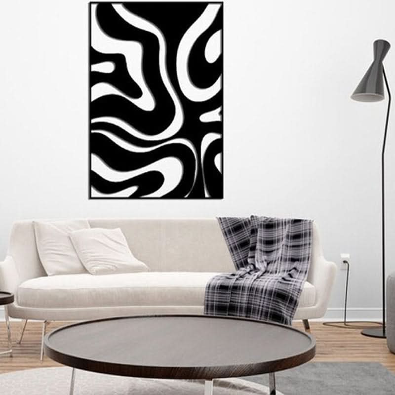 מתלה קיר “מונוכרומטי" ממתכת (3 גדלים, ו-5 צבעים לבחירה)