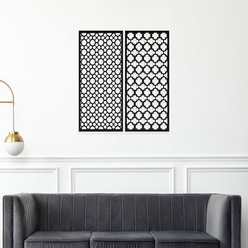 מתלה קיר “משרביות דגם ז׳אן" ממתכת (3 גדלים, ו-5 צבעי מתכת לבחירה)