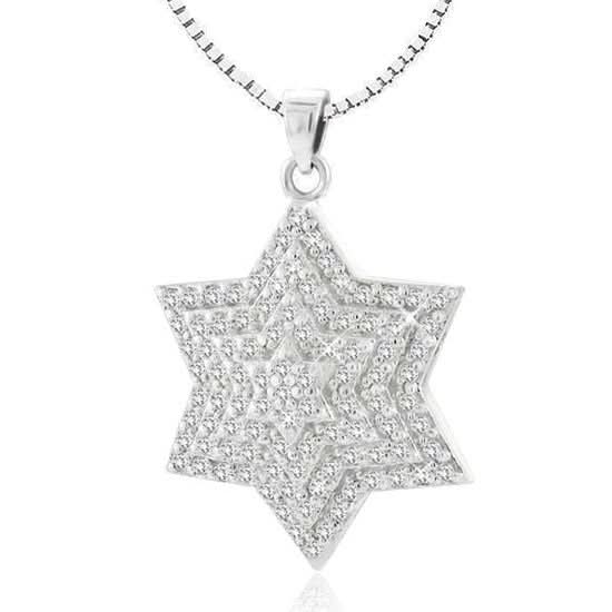 ืฉืจืฉืจืช "ืืื ืืื" ืืืกืฃ 925 (2*2.5 ืก"ื) ืืฉืืืฅ ืขื ืงืจืืกืืืื ืืื ืื ืืฆืืคืื ืจืืืืื