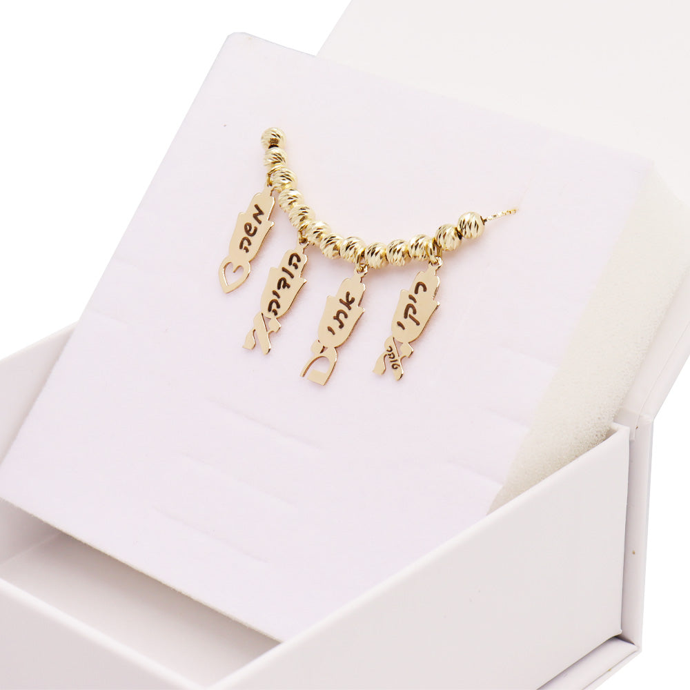 14k yellow gold pendant "small" (2 cm) with high-quality photo engraving