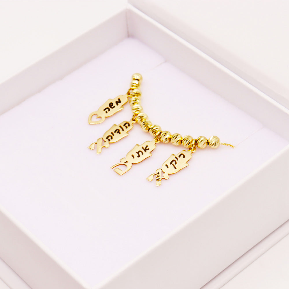 14k yellow gold pendant "small" (2 cm) with high-quality photo engraving