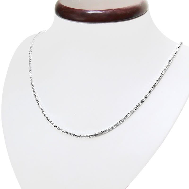 שרשרת "בוקס" עבה עשויה מסטיל (פלדת אל-חלד) - 60 ס"מ