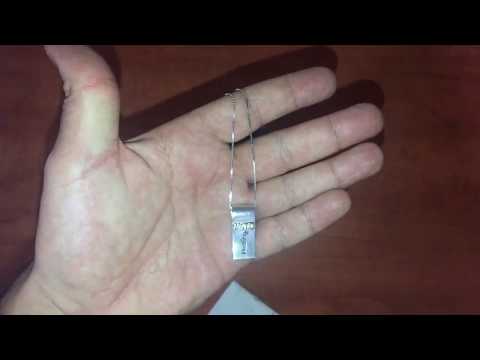 שרשרת קבלה מכסף 925 (2.8*1.2 ס"מ) "מ.ה.ש" לגבר