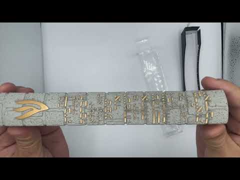 בית מזוזה מהודר מפולימר דמוי בטון עיטורי כותל - קלף 20 ס"מ