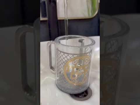 פמוטי "לב-ענבים" יציקת קריסטל (21 ס"מ) מהודרים עם אבנים