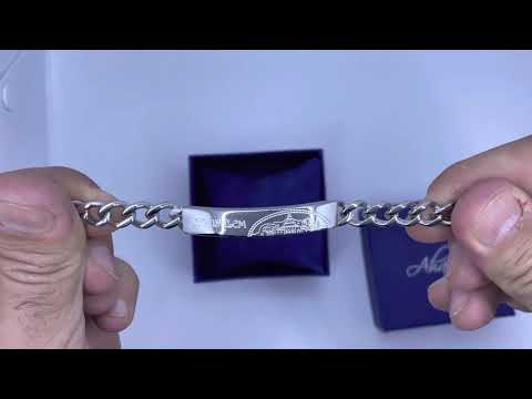 צמיד JERUSALEM מסטיל רפואי 316 עם עיטורי ירושלים