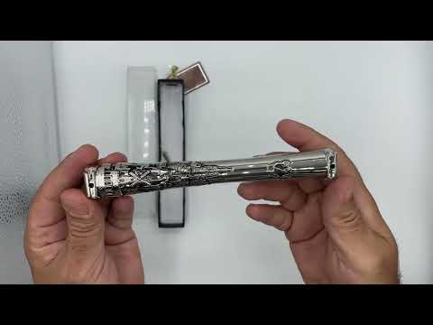 בית מזוזה מהודר ממתכת עיטורי ירושלים - קלף 15 ס"מ