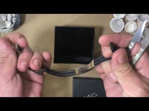 How to adjust size for Leather \ silicon bracelets איך לקצר צמיד סיליקון / עור