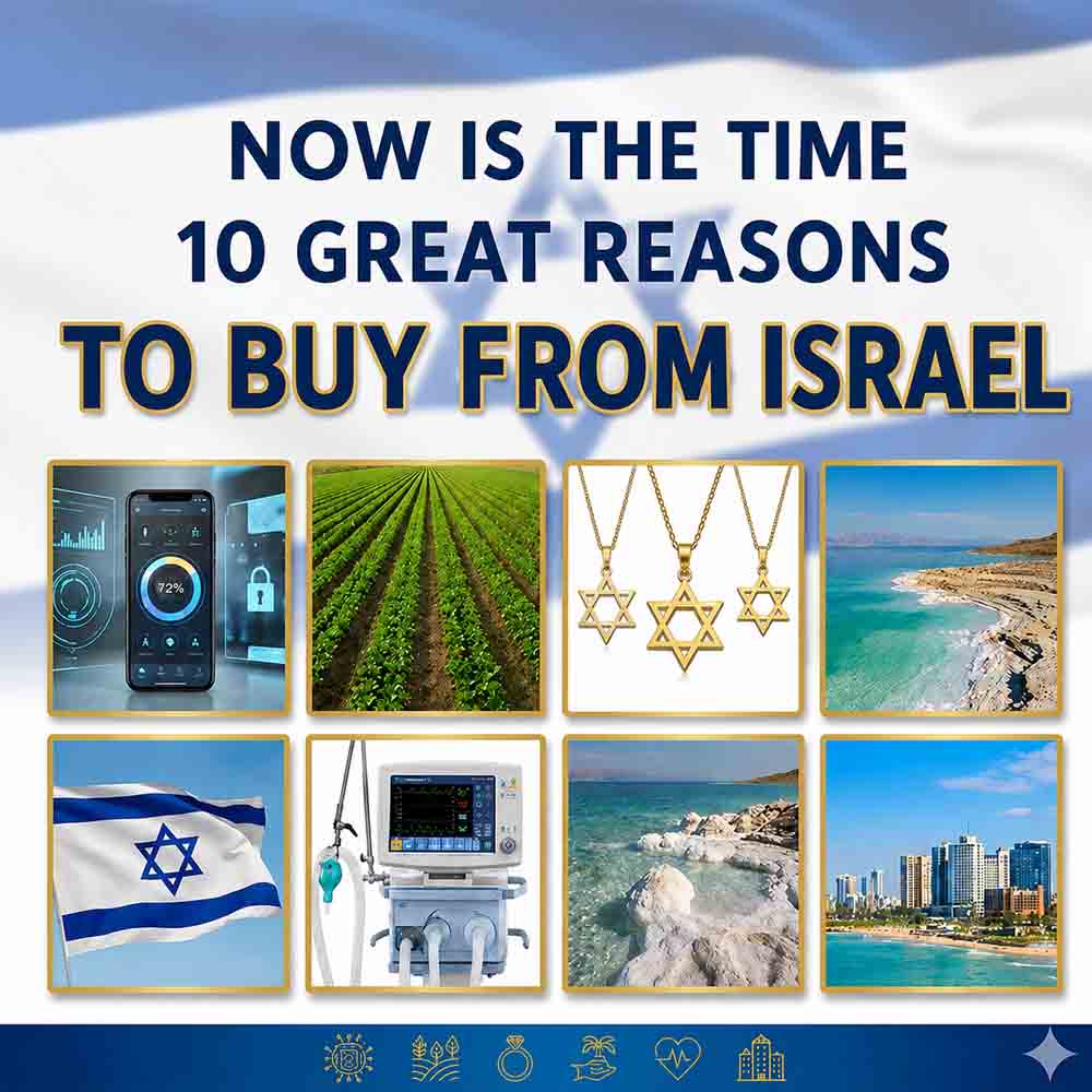 10 Reasons to Buy from Israel Right Now