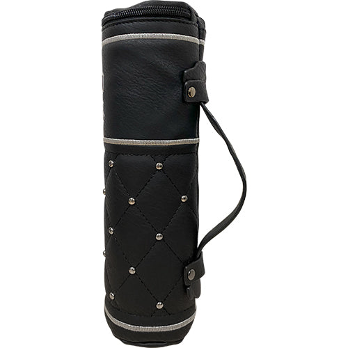 תיק עור למגילת אסתר (עבור קלף 25 ס"מ) אותיות בולטות