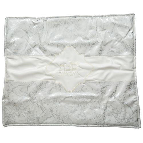 Cushion for the wedding (74*50 cm) made of leather with embossed letters "This little one will be great"