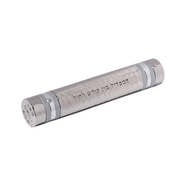 סט הבדלה לנסיעות טבעות כסוף ממתכת - יאיר עמנואל