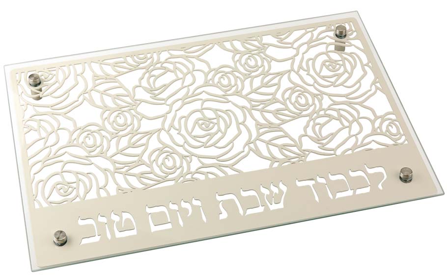 Hamsa Table Stand "Blessings" (20 * 23 cm) Color Printing - by artist Dorit Klein